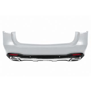 Difusor trasero GLS450 2025-Design (con colas de escape cromadas)