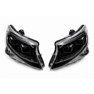 Faros delanteros 2025 Design LED Black (para Vito, 2 uds.)