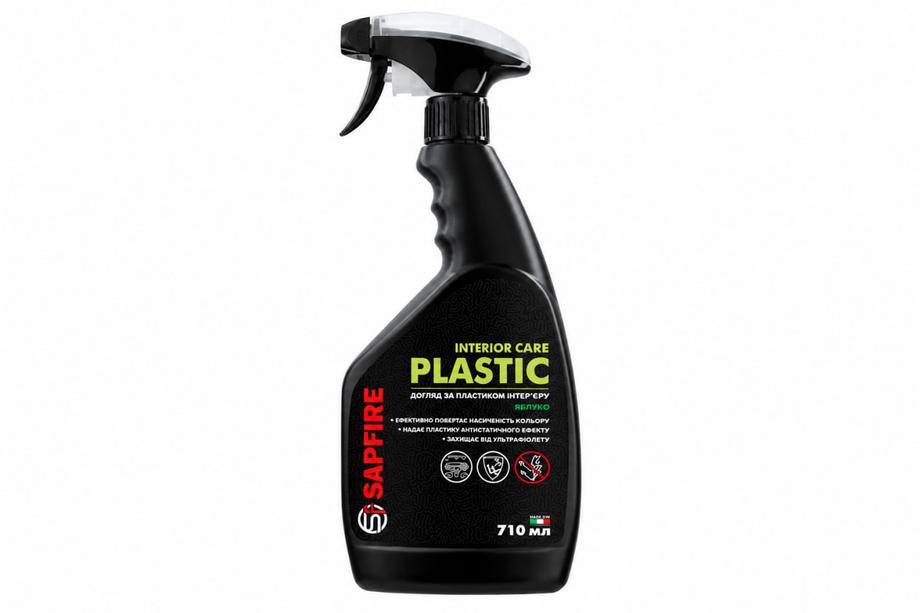 Limpiador y abrillantador de plásticos 710 ml SAPFIRE Plastic Cleaner & Polish – Manzana SONAX Image