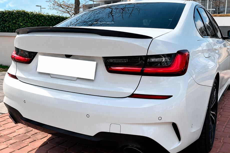 BMW 3 Series G20/G21 2018- Spoiler DPT M-Style (para G20/G80, negro brillo) Foto 1