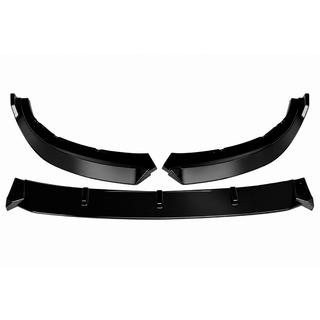 Lip spoiler delantero DPT (Base, 2020-2022, negro brillo) BMW 3 Series G20/G21 2018- foto 2