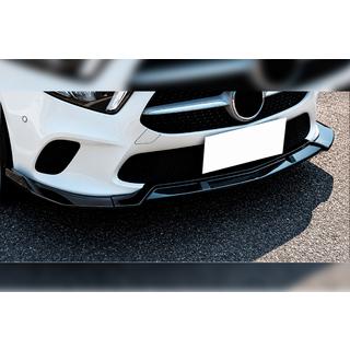 Lip delantero DPT V-1 (Negro Brillante) Mercedes A-class W177 2018- foto 1