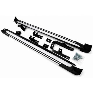 Estribos laterales OEM V4 Silver (2016-2018, 2 uds., aluminio) Toyota Rav 4 2013-2018 foto 3