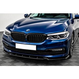 Lip spoiler delantero para paragolpes DPT (para Base 2017-2020, negro brillo, moldeado por inyección) BMW Serie 5 G30/G31 2017–2023 foto 1