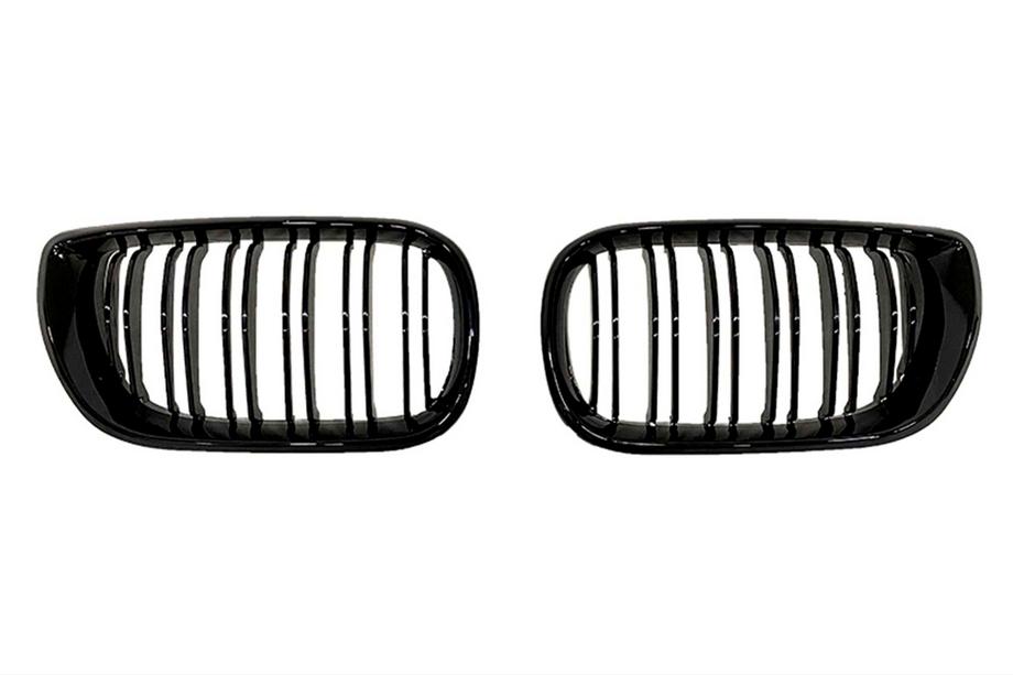 BMW 3 Series E46 1998-2006 Riñones M-Look DPT (1997-2001, negro brillo) Foto 1