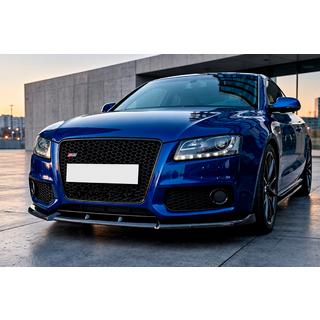 Splitter delantero para paragolpes Lip DPT V2 (Para S-Line, 2007-2011, negro brillo) Audi A5 2007-2015 foto 1