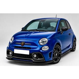 Lip delantero DPT (para Abarth, negro brillo)