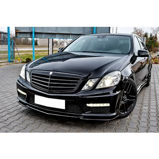 Lip spoiler delantero DPT (para E63 AMG, 2009-2012, negro brillo) Mercedes E-class W212 2009-2016 foto 1