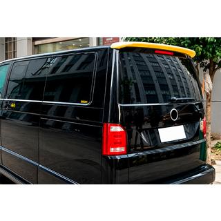 Spoiler DPT (portón trasero, negro brillo) Volkswagen T5 Caravelle 2004-2010 foto 1