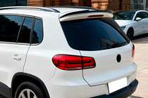Volkswagen Tiguan 2007-2016 Alerón DPT (2011-2015, negro brillo) foto 1