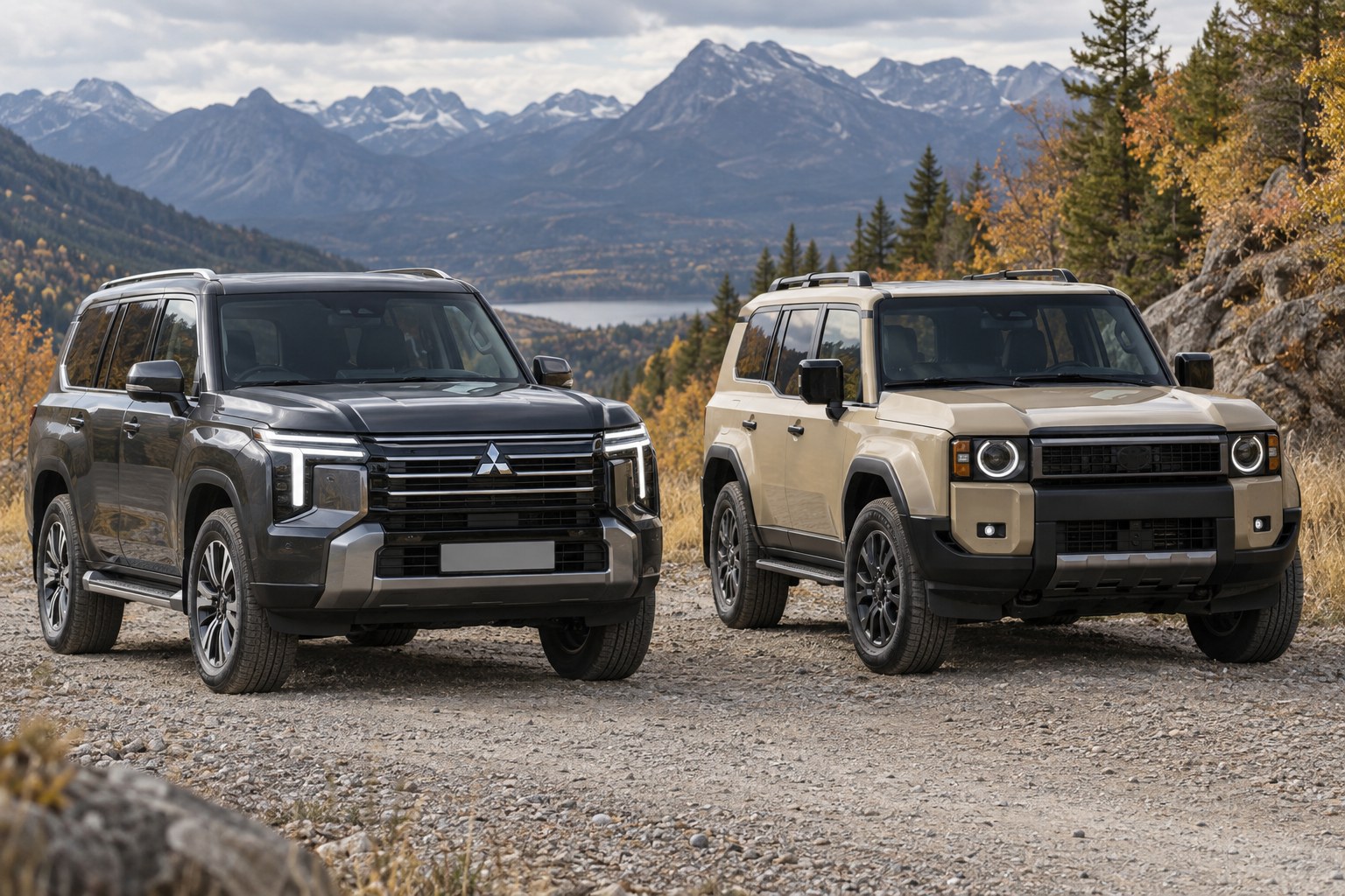 Mitsubishi Pajero 2027 vs Toyota Land Cruiser Prado 250: qué todoterreno de chasis de largueros elegir