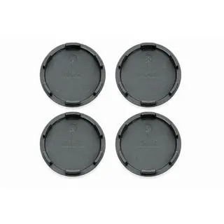 Tapas de buje grises (64x62 mm, 4 uds.) foto 2