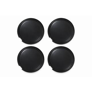 Tapas de buje negras para llantas (56×52 mm, pack de 4) foto 1