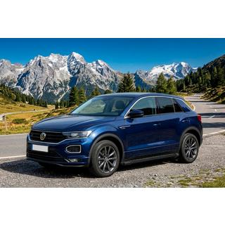 Estribos Laterales Fullmond Black (2 uds., Aluminio) Volkswagen T-Roc 2017-2025 foto 1
