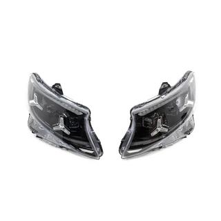 Faros delanteros OEM LED 2026 Black (para Vito, 2 uds.) Mercedes Vito/V-class W447 2014- foto 1