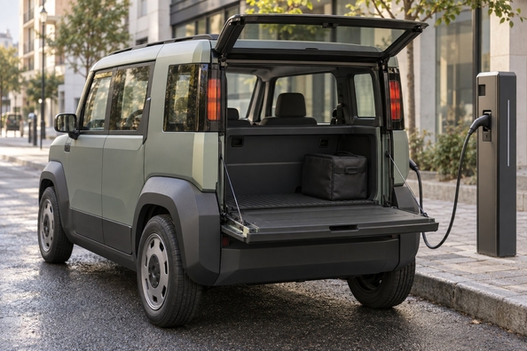Dacia Hipster: microcoche eléctrico por unos 11.000 € — ¿llegará a producción en 2027? Foto 1