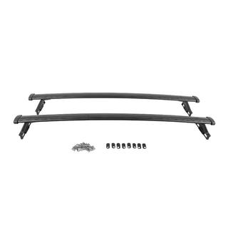 Barras transversales de techo negras para rieles integrados OEM (Aluminio) foto 1