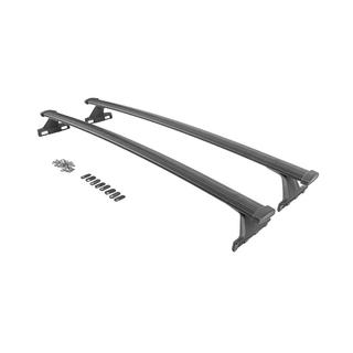 Barras transversales de techo negras para rieles integrados OEM (Aluminio) foto 2