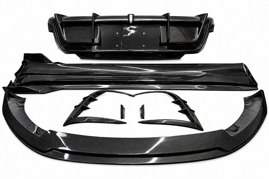 Tesla Model Y 2020- Kit de carrocería Carbon Aerokit (para 2025+) Foto 3