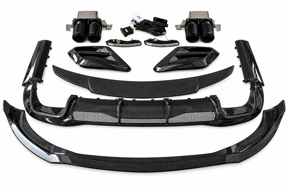 Mercedes S-class W223 2020- Kit de carrocería BRB Carbon (para AMG-Line) Foto 4