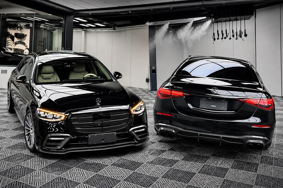 Mercedes S-class W223 2020- Kit de carrocería BRB Carbon (para AMG-Line) Foto 1