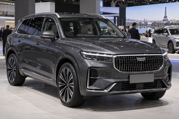Geely Monjaro EM-i: el híbrido enchufable de Geely para Europa, rival del Skoda Kodiaq Foto 2