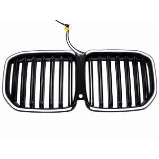 Riñones LED estilo M-Look (2022+, negro brillante) BMW X7 G07 2019-