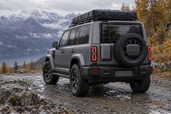iCaur V27: SUV «cuadrado» de la submarca de Chery llega a Europa, rival del Jaecoo 7 Foto 1