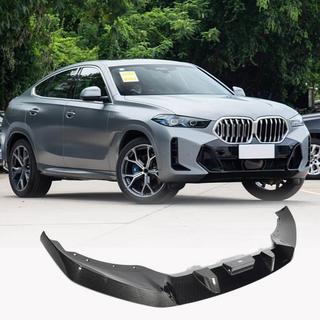 Lip delantero de parachoques en carbono (para M-Sport 2023+) BMW X6 G06 2019–2027 foto 1