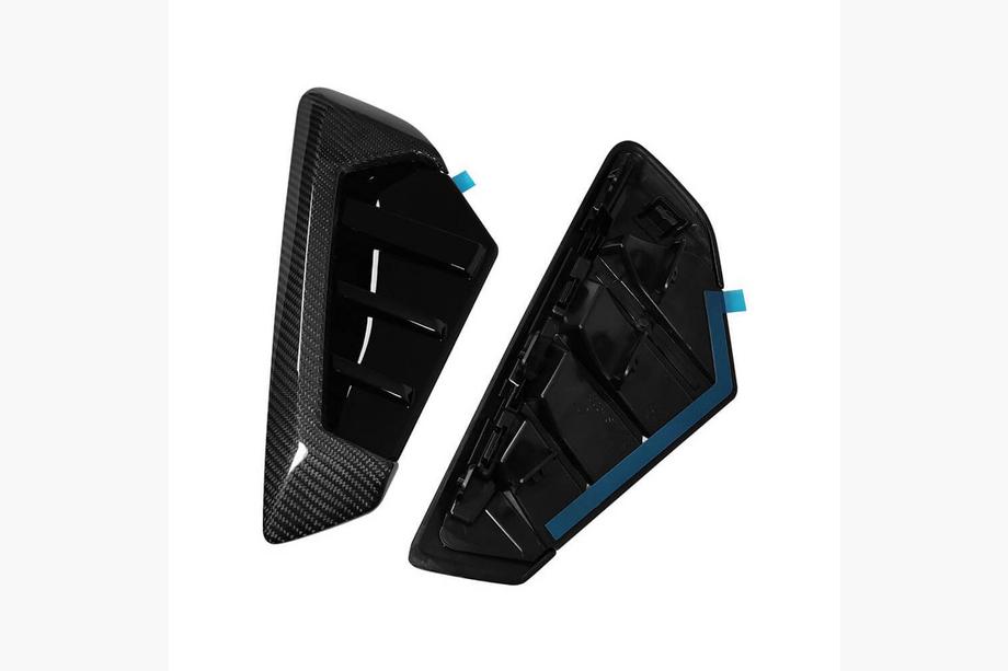 BMW X5 G05 2019–2026 Branquias de aleta (carbono + ABS) Foto 4