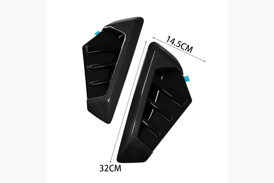 BMW X5 G05 2019–2026 Branquias de aleta (carbono + ABS) Foto 6
