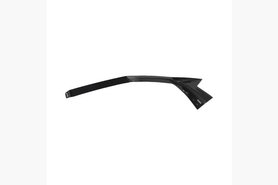 BMW X6 G06 2019–2027 Extensiones lip del paragolpes delantero Flap (para F96 2018-2022, Carbono) Foto 7