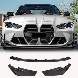 Lip spoiler de parachoques delantero Lip V12 (para G80, carbono) BMW 3 Series G20/G21 2018- foto 1