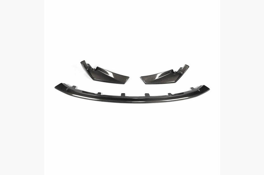 BMW 3 Series G20/G21 2018- Lip spoiler de parachoques delantero Lip V12 (para G80, carbono) Foto 3