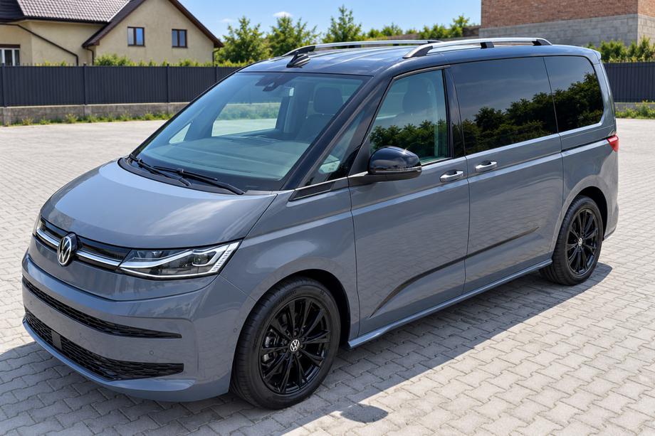 Volkswagen T7 2021- Barras de Techo Cromadas Foto 5