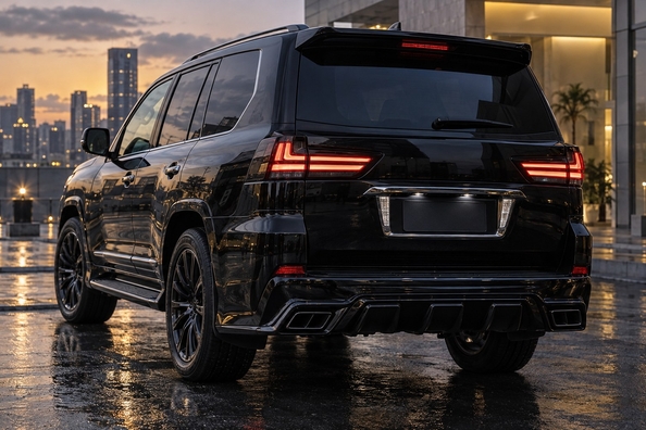 Lexus LX570 2008–2015 al estilo 2016 o TRD Superior: restyling, kits, faros y qué mejorar Foto 1