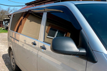 Volkswagen T5 Multivan 2003–2010 Deflectores de Ventana (4 uds., Sunplex Sport) foto 17