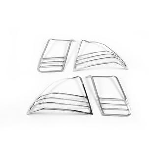 Cubiertas Cromadas para Luces Traseras (2 uds, plastico) Honda Civic Sedan VII 2001-2006 foto 3