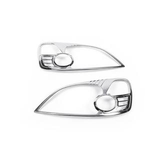 Cubiertas de Faros Cromadas (2 uds, plastico) Honda Civic Sedan VII 2001-2006 foto 3