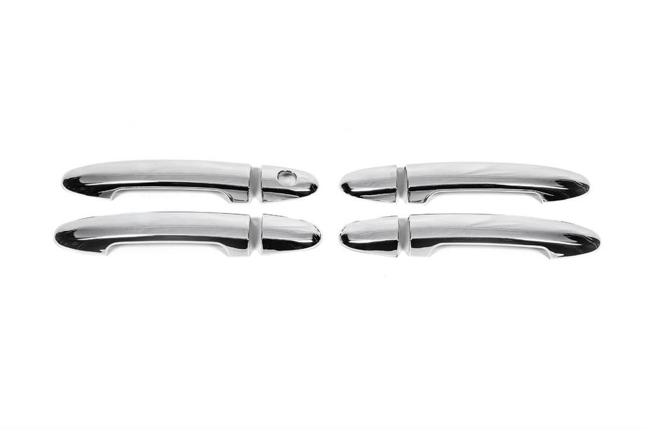 Hyundai Santa Fe 2 2006-2012 Cubiertas de Manijas Cromadas (4 uds, Plástico) Image