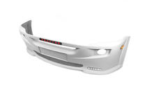 Volkswagen Crafter 2006-2016 Extensión de parachoques delantero 2012↗ (LED, pintable) foto 8