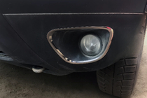 Dacia Duster 2008-2018 Cubiertas para faros antiniebla 2010-2013 (2 uds, acero inoxidable) foto 2