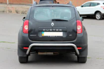 Renault Duster 2008–2017 Barra trasera soporte (acero inoxidable) foto 2