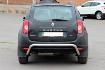 Dacia Duster 2008-2018 Barra trasera soporte (acero inoxidable) foto 2