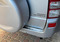 Suzuki Grand Vitara 2005-2017 Protector de Parachoques Trasero Carmos (Acero Inoxidable) foto 4
