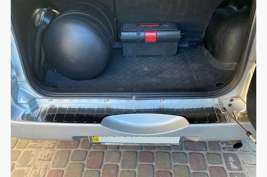 Suzuki Grand Vitara 2005-2017 Protector de Parachoques Trasero Carmos (Acero Inoxidable) Image