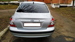 Hyundai Elantra (XD) 2000-2011 Cubiertas Cromadas para Luces Traseras (2 uds, plastico) foto 1
