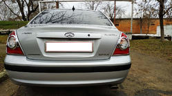 Hyundai Elantra (XD) 2000-2011 Cubiertas Cromadas para Luces Traseras (2 uds, plastico) foto 7
