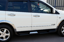 SsangYong Action 2005-2018 Cubiertas Cromadas para Manijas de Puerta (4 uds, plástico) foto 1
