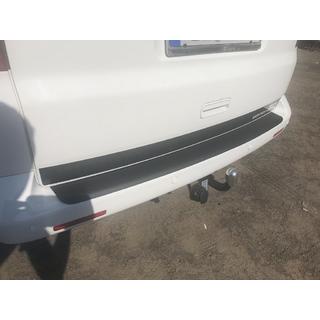 Protector de parachoques trasero con borde (plástico ABS) Volkswagen T5 Multivan 2003–2010 foto 4